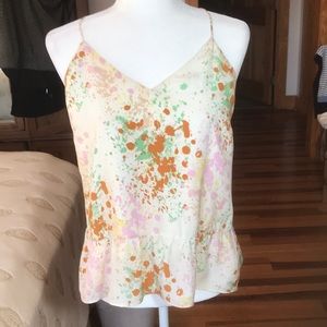 Revolve Line & Dot Women’s Camisole  Halter Silk Top Medium